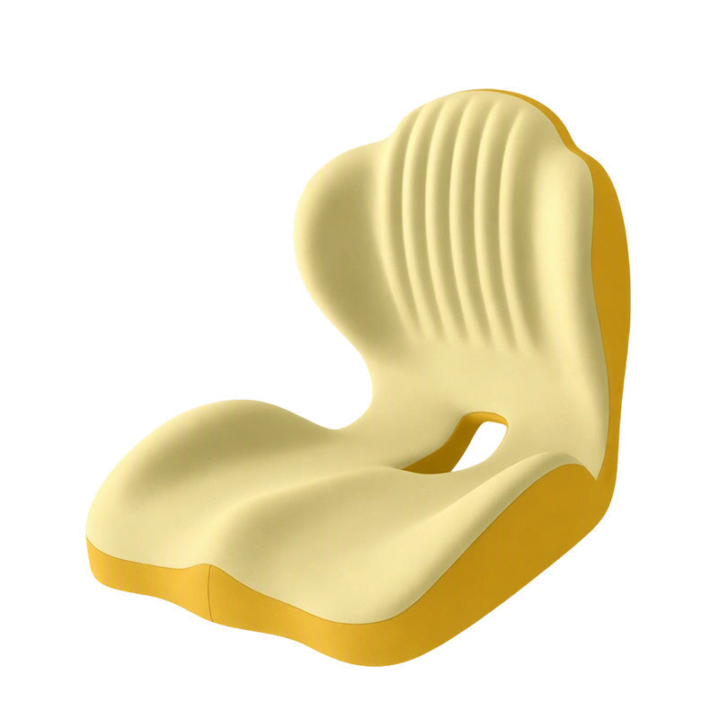 Ergonomic Lumbar & Seat Support Cushion Suitable for office chairs, car seats, and home use – relieves back and hip pain.