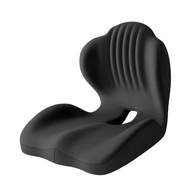 Ergonomic Lumbar & Seat Support Cushion Suitable for office chairs, car seats, and home use – relieves back and hip pain.