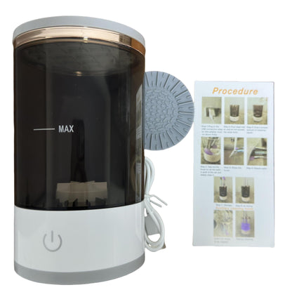 Electric Makeup Brush Cleaner – Automatic Makeup Brush Cleaning Machine for Deep Cleaning & Quick Drying